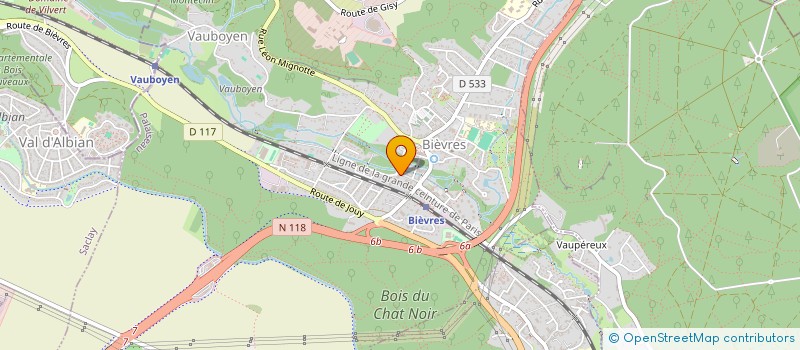 localisation de l'entreprise J.P.R. CHATILLON  CANCALE