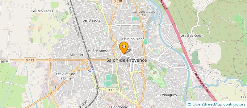 localisation de l'entreprise J.P.R CONCEPT  SALON-DE-PROVENCE