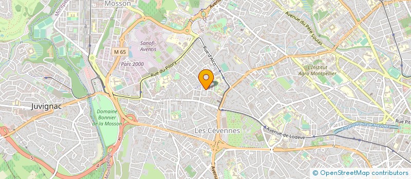 localisation de l'entreprise J.P.R. CONSEIL à MONTPELLIER