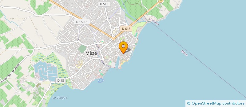 localisation de l'entreprise J P RENOV à MEZE
