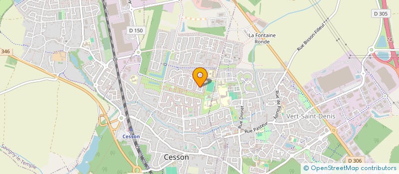 localisation de l'entreprise J P ROME CUISINES à CESSON