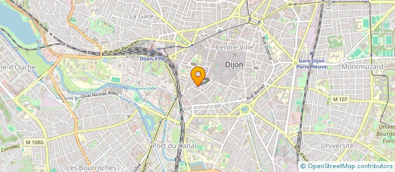 localisation de l'entreprise J.P.S.  DIJON