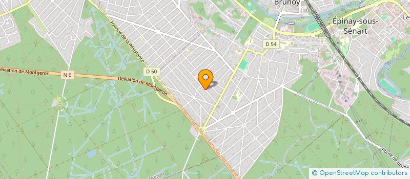 localisation de l'entreprise J.P.S  BRUNOY