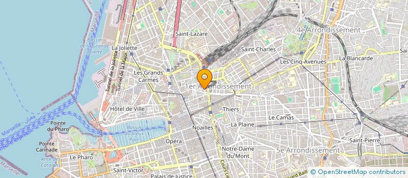 localisation de l'entreprise J.P.S. à MARSEILLE