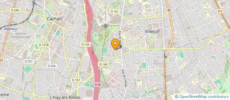 localisation de l'entreprise J.P.S.& CO  VILLEJUIF