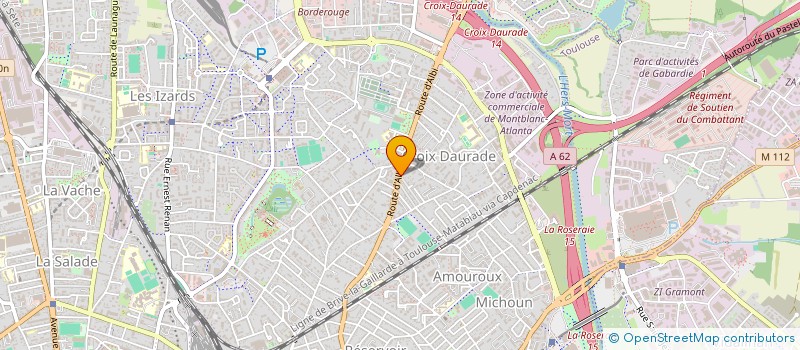 localisation de l'entreprise J.PARIS DISTRIBUTION à TOULOUSE