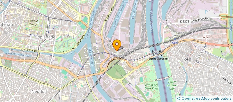 localisation de l'entreprise J PATRIMOINE & LOCATIF  STRASBOURG