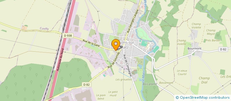 localisation de l'entreprise J PAYSAGE  RESSONS-SUR-MATZ