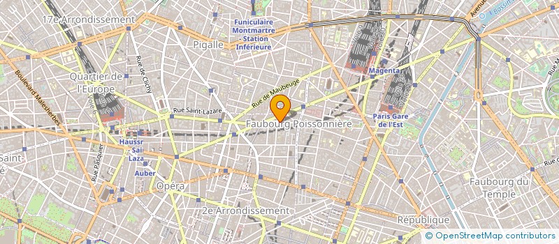 localisation de l'entreprise J.PEGLINE à PARIS