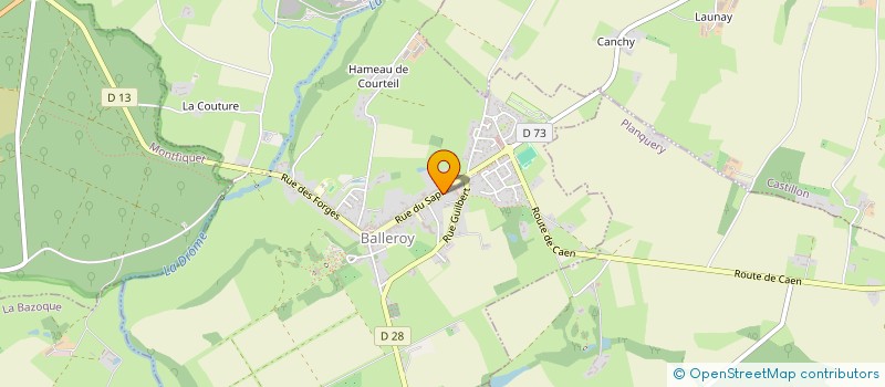 localisation de l'entreprise J'PEUX PAS J'AI CHAMPAGNE  BALLEROY-SUR-DROME