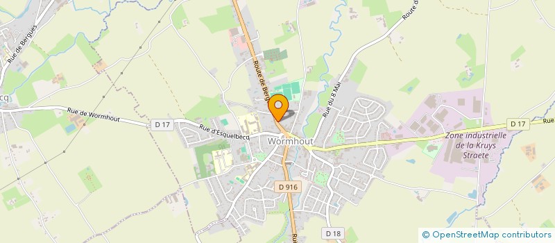 localisation de l'entreprise J'PEUX PAS J'AI CRECHE  HERZEELE