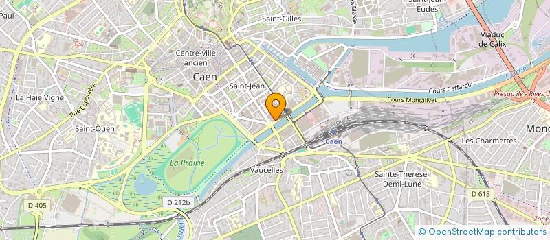 localisation de l'entreprise J.PICHEREAU à CAEN