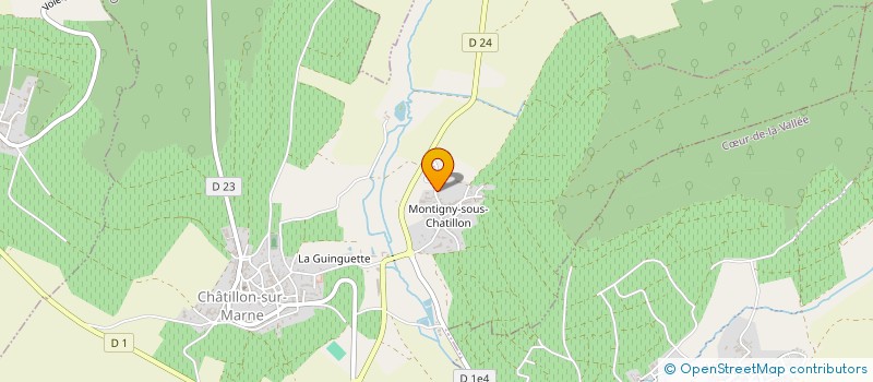localisation de l'entreprise J. PIERLOT à CHATILLON-SUR-MARNE
