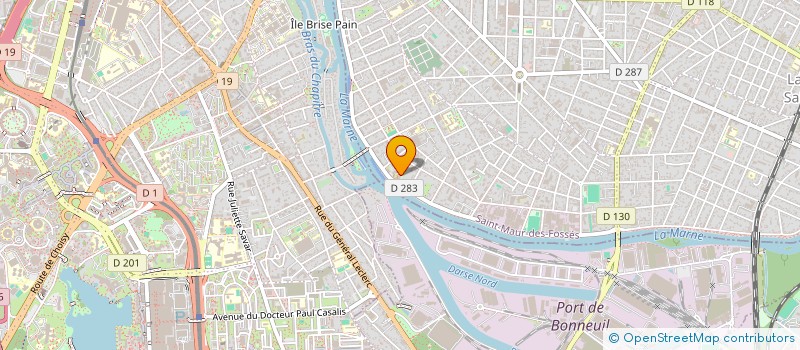 localisation de l'entreprise J-PLANELLES à SAINT-MAUR-DES-FOSSES