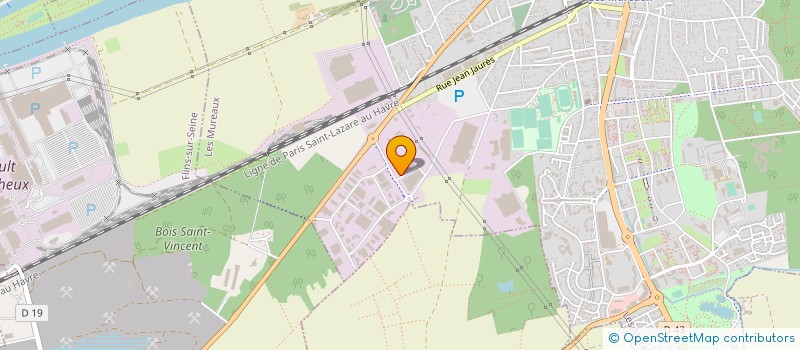 localisation de l'entreprise J POLY-POUDRES à MUREAUX (LES)