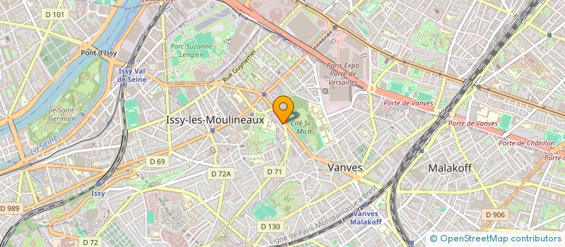 localisation de l'entreprise J.PROD CONSULTING  VANVES