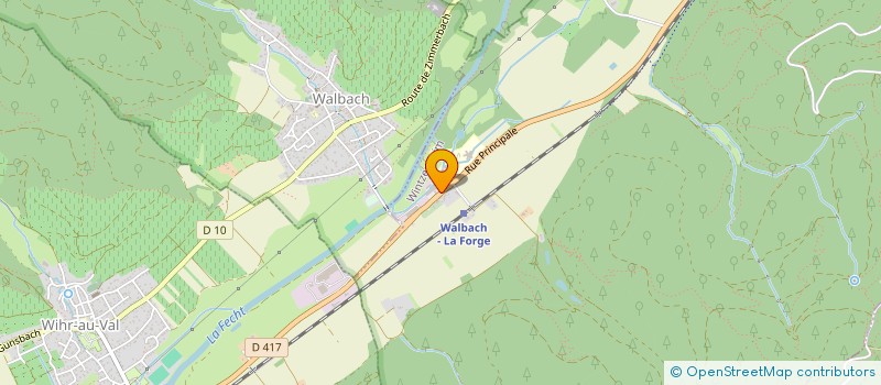 localisation de l'entreprise J-PROJET  WINTZENHEIM