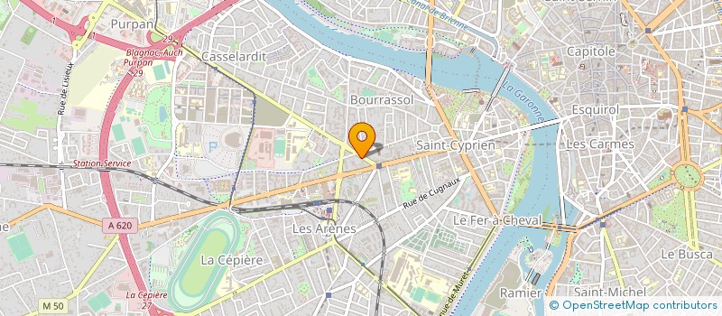 localisation de l'entreprise J.R à TOULOUSE