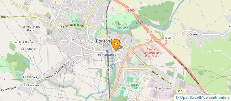 localisation de l'entreprise J&R  PONTCHATEAU