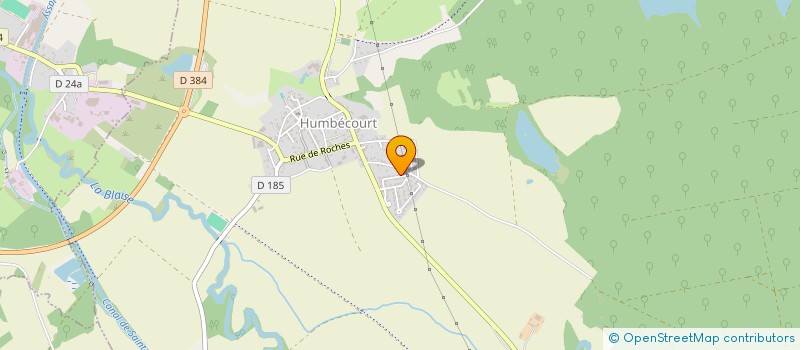 localisation de l'entreprise J.R. CONSEILS à HUMBECOURT