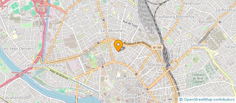 localisation de l'entreprise J.R. CORPORATE à TOULOUSE