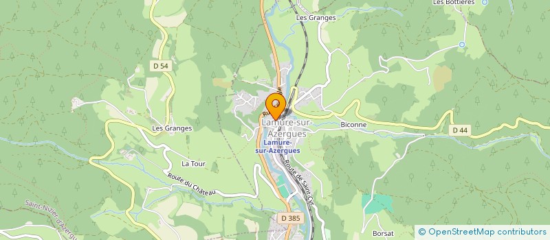 localisation de l'entreprise J R D A  POULE-LES-ECHARMEAUX