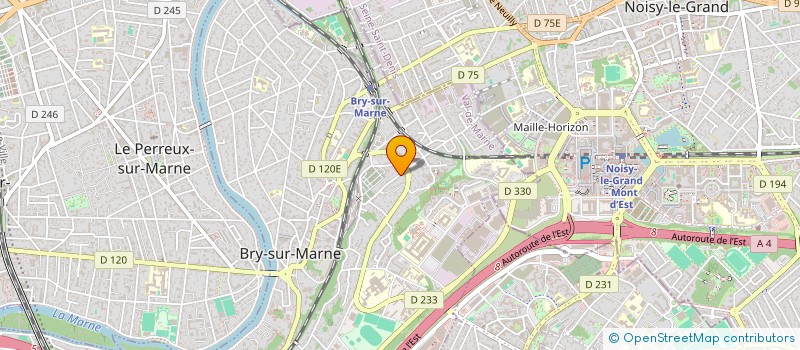 localisation de l'entreprise J.R.D. IMMO  BRY-SUR-MARNE