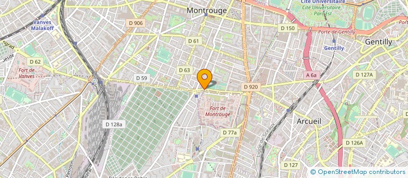 localisation de l'entreprise J&R ENTREPRISE FAMILIALE à MONTROUGE