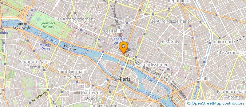 localisation de l'entreprise J.R. FRANCE HOLDINGS SAS  PARIS