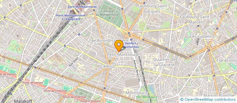 localisation de l'entreprise J R G  PARIS