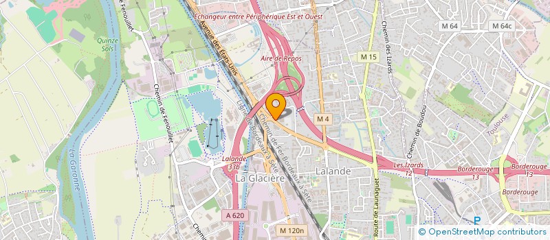 localisation de l'entreprise J R MOLINIER à TOULOUSE