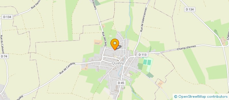 localisation de l'entreprise J.R.N.B IMMOBILER  QUIEVY