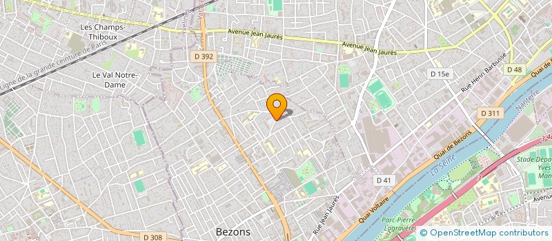 localisation de l'entreprise J.R.P. SARL à BEZONS