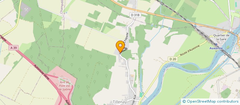 localisation de l'entreprise J&R RENOVATION  TILLENAY