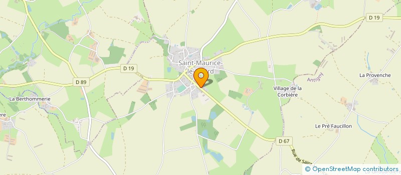 localisation de l'entreprise J.R.S à FONTENAY LE COMTE
