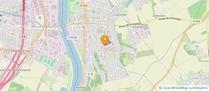 localisation de l'entreprise J R T SA à JASSANS-RIOTTIER