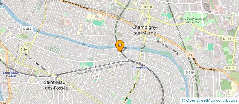 localisation de l'entreprise J.RAMHAL à SAINT-MAUR-DES-FOSSES