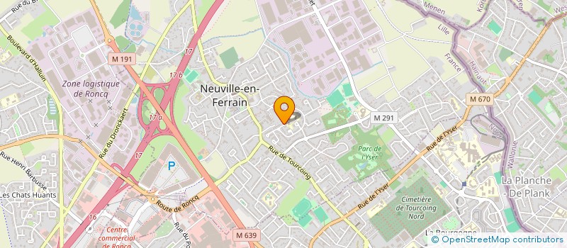 localisation de l'entreprise J'RENOVE à NEUVILLE-EN-FERRAIN