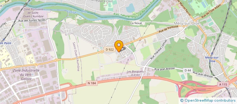 localisation de l'entreprise J'RENOVMONBAT à MERY-SUR-OISE