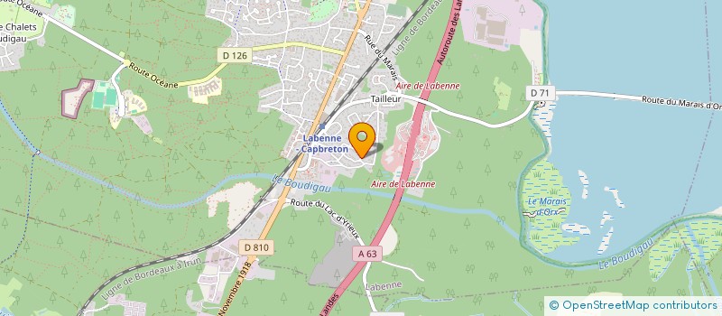 localisation de l'entreprise J.RKORO  LABENNE