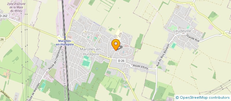 localisation de l'entreprise J ROBIC CONSEIL  MAROLLES-EN-HUREPOIX