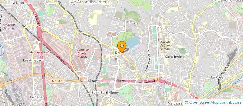 localisation de l'entreprise J ROCCHIA ET FILS à MARSEILLE