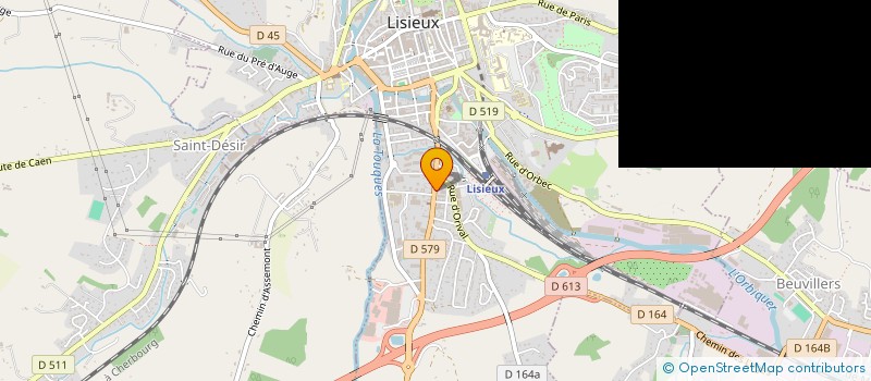 localisation de l'entreprise J S 2 L à LISIEUX