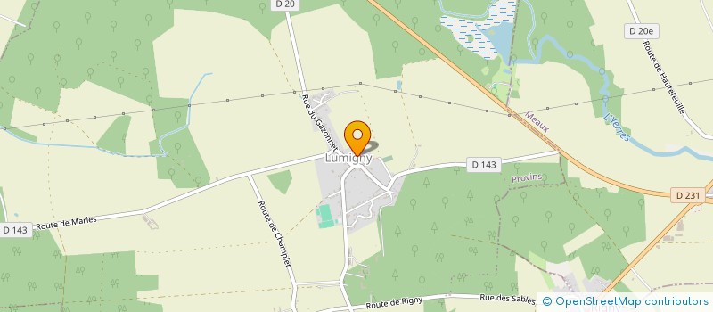 localisation de l'entreprise J.S. à LUMIGNY-NESLES-ORMEAUX