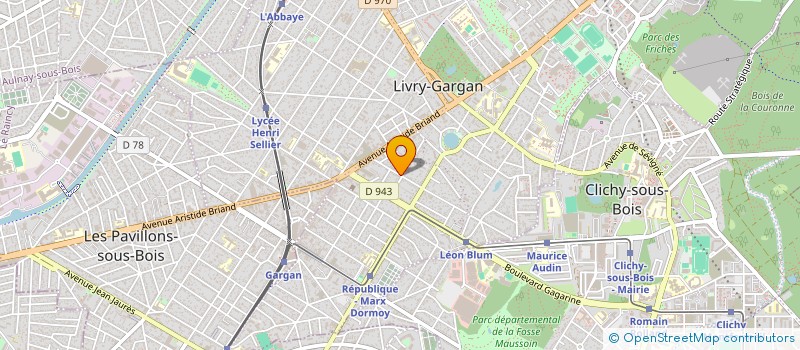 localisation de l'entreprise J & S à LIVRY-GARGAN