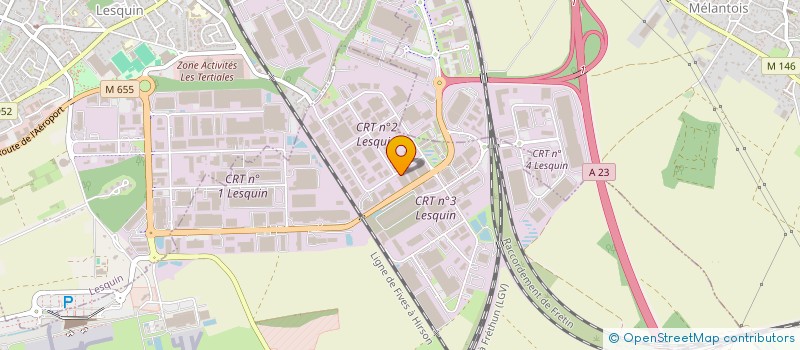 localisation de l'entreprise J&S à FRETIN