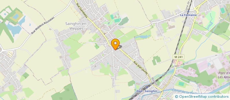 localisation de l'entreprise J&S à SAINGHIN-EN-WEPPES