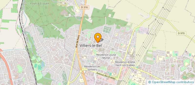 localisation de l'entreprise J.S.  VILLIERS-LE-BEL