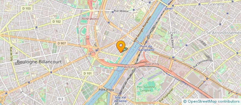 localisation de l'entreprise J.S.A.  PARIS