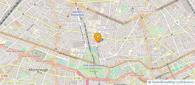 localisation de l'entreprise J.S.A à PARIS